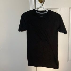 Hanes plain black tee small
